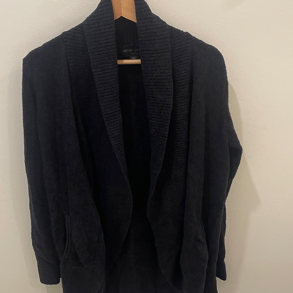 Barefoot Dreams Cozychic ultra lite cardigan L/XL